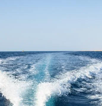 Boat track Stock Photos