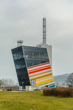 Boat traffic control tower Stock Photos