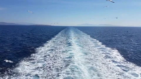 BOAT TRAIL Stock Footage 166577585