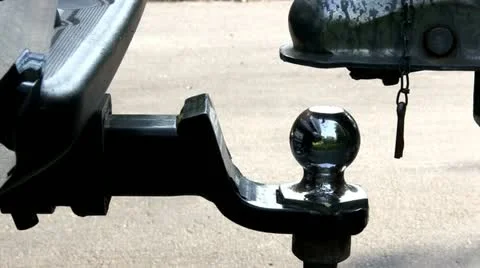 Boat trailer hitch alignment; 10 Stock Footage 12079027