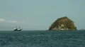 Boat trip between the islands of the Flores Sea HD Footage