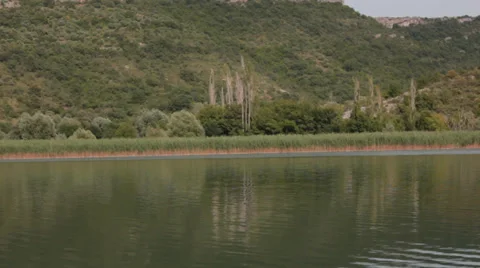 Boat trip down the river Stock-Footage 33790933