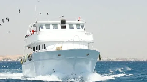 Boat trip Stock Footage 10919670