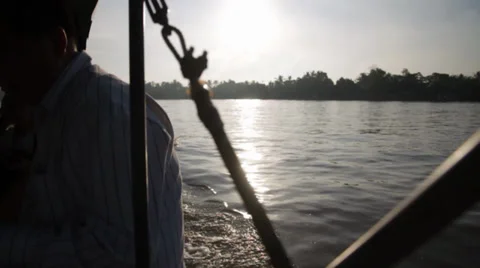 Boat Trip Stock Footage 32274752