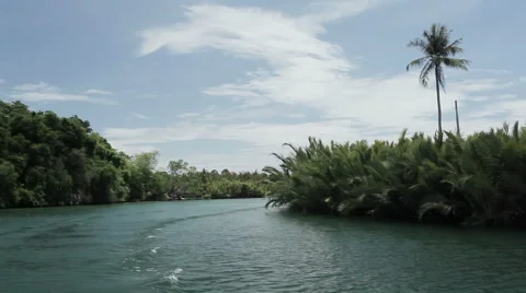 Boat trip Stock Footage 49023503