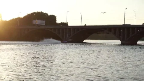 Boat trip Stock Footage 69096602