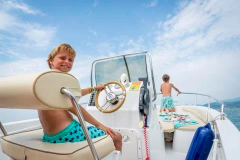 Boat trip Stock Photos