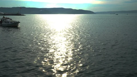 Boat trip at sunset 動画素材 106441157