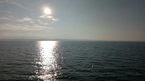 Boat trip to Yvoire Stock Footage 247035953