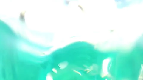 Boat under-above surface Video stock 24323490