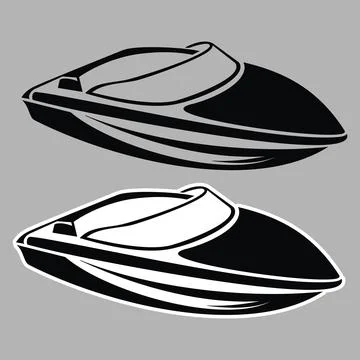 Boat vector icon Stock Illustration