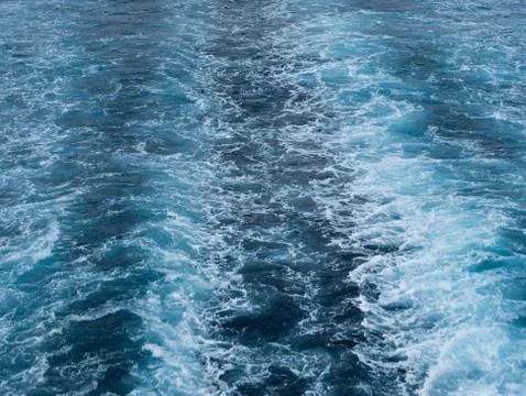 Boat wake background 库存照片