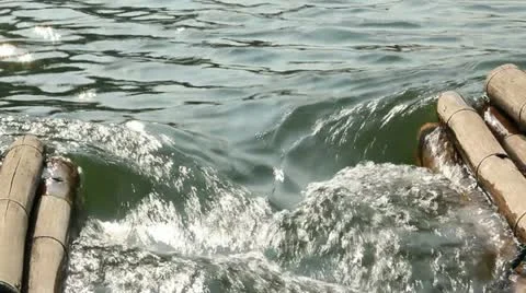 Boat wake Stock Footage 20640943