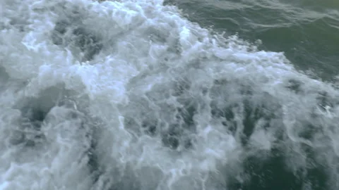 Boat Wake Stock Footage 234665466