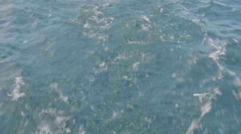 Boat Wake or Wash from Small Engine Video stock 51378207