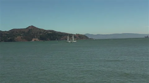 Boat on the water. Stock Footage 44912455