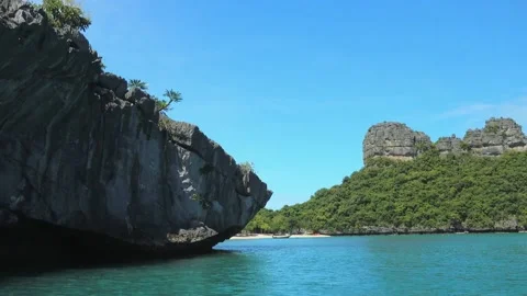 A boat in the water 스톡 동영상 156846265