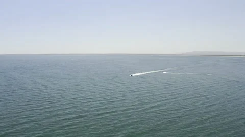 Boat in Water Mid Stock Footage 150069495