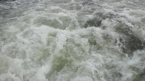 Boat water trace Stock Footage 22152070