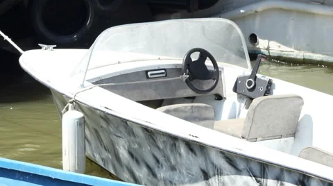 Boat on Wharf Stock Footage 51014727