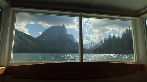 Boat window Video stock 49962976