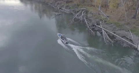 Boat without editing Video stock 81129085