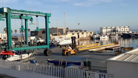 Boat yard 動画素材 163725711