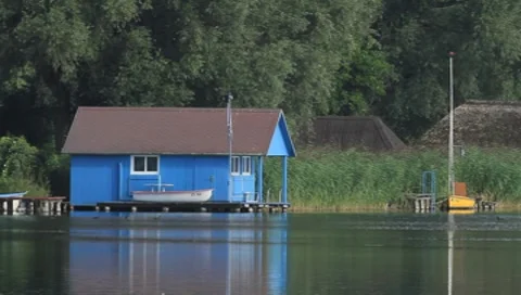 Boathouse 库存影片 8525368