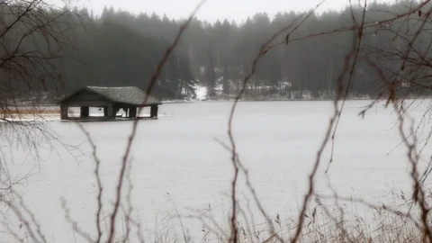 Boathouse Stock Footage 82827109