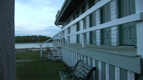Boathouse side view 動画素材 574927