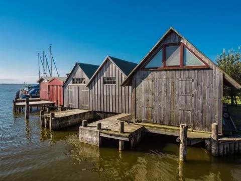 Boathouses Stock Photos