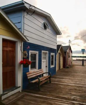 Boathouses Stock Photos