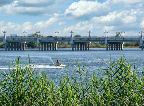 Boating On The Bay Stock Photos