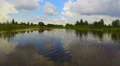 Boating on beautiful river, active rest, tourism, rapid motion HD Footage