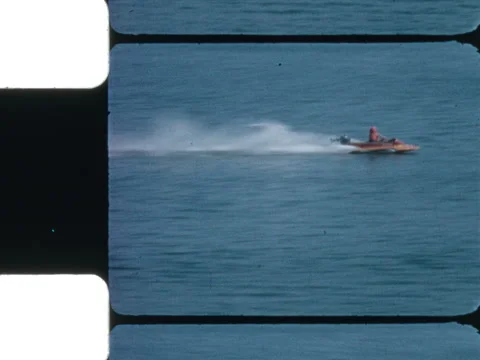 Boating Competition 1 Stock Footage 306984100