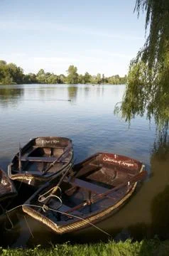 Boating lake Stock Photos