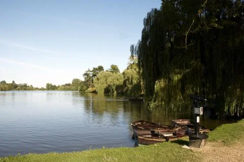 Boating lake Stock Photos