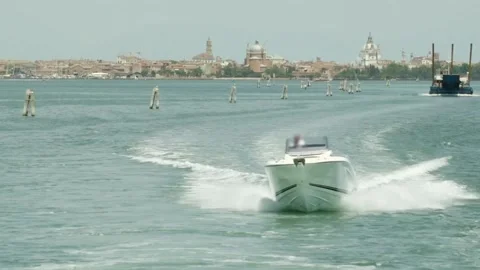 Boating Lake water Video stock 274035391