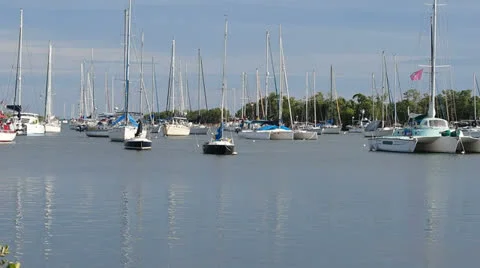Boating on ocean Stock-Footage 22579177