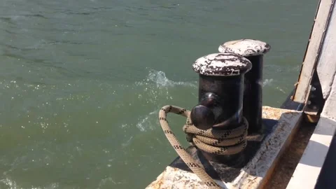 Boating riverside view Video stock 273210862