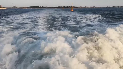 Boating water wave ocean Stock Footage 274414753