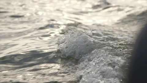 Boating waves Stock Footage 232870361