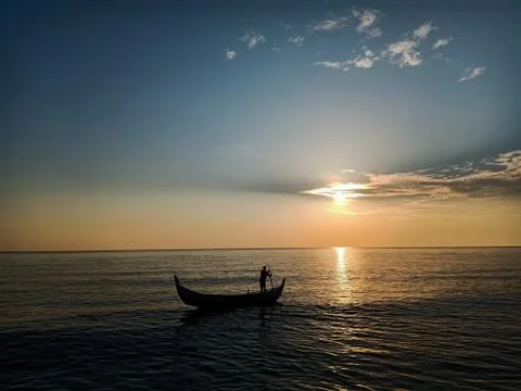 Boatman 스톡 사진