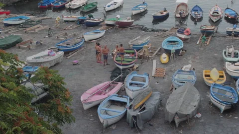 Boats of Aci Castello 動画素材 138698992