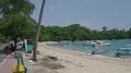 Boats and seascape pan in tourism location diving paradise Bali Padang Bai 4k or 4k+ Resolution