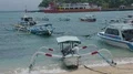 Boats and seascape in tourism location diving paradise Bali Padang Bai 4k or 4k+ Resolution