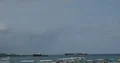 Boats and seascape in tourism location water sports paradise Bali Benoa beach 4k or 4k+ Resolution