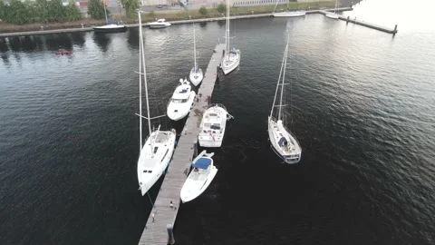 Boats and yachts Stock Footage 162653779