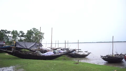 Boats are standing Video stock 248783590