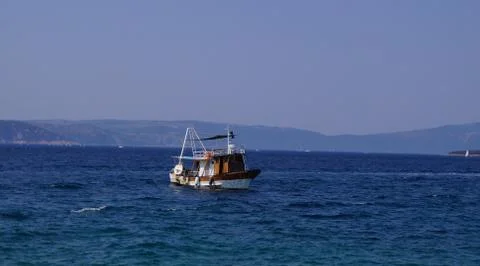 Boats in the bay Stock Photos